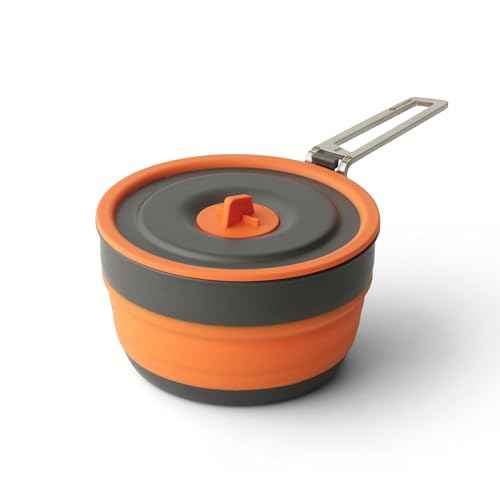 Sea to Summit Frontier Ultralight Collapsible 1-Liter Pot for Backpacking and Camping