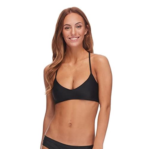 Body Glove Standard Smoothies Alani Solid Strappy Back Bikini Top for Women