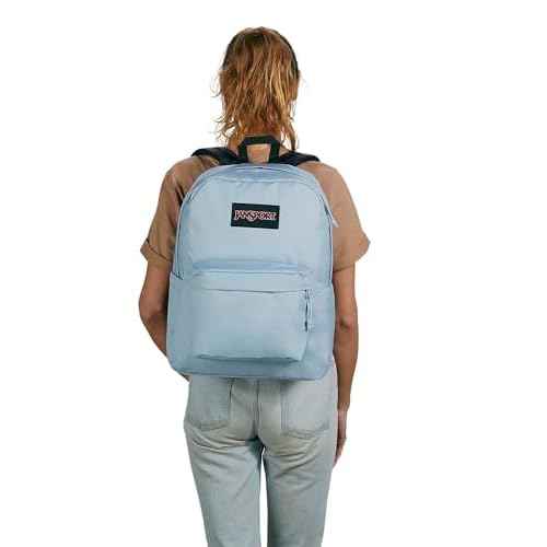 JanSport Superbreak Backpack - Durable, Lightweight Premium Backpack, Blue Dusk