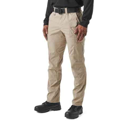 5.11 Tactical Men's ABR Pro Pants, Straight Fit, 9 Pockets, Comfort Waist, Style 74512, Khaki (New), 44W x 30L
