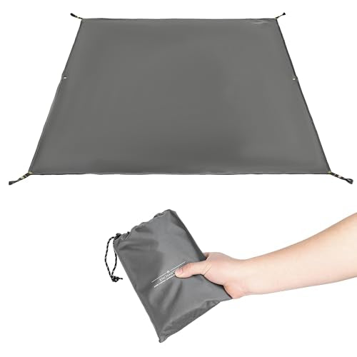 ENCHANTIFY -ENCHANTIFY Tent Footprint, Waterproof Camping Tarp, Heavy Duty Floor Saver, Ultralight Ground Sheet, Outdoor, ...