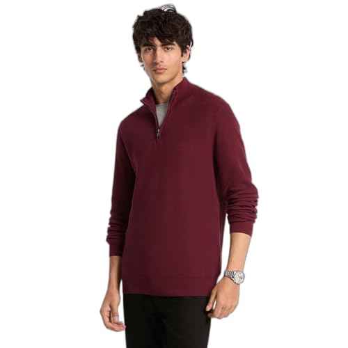 Michael Kors Men's Mouline Quarter Zip Sweater