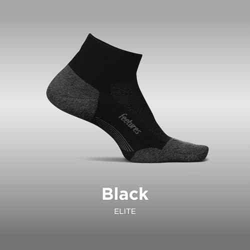 Feetures Elite Max Cushion Low Cut - Athletic Running Sock - Sport Sock with Targeted Compression - (1 Pair)