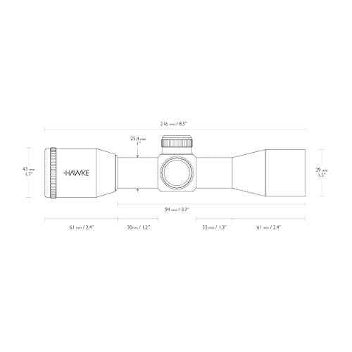 Hawke 3X32 IR Crossbow Scope