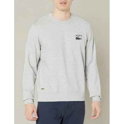 Lacoste Men's Classic Fit Long Sleeve French Terry Sweatshirt, SH9659-CCA-3XL