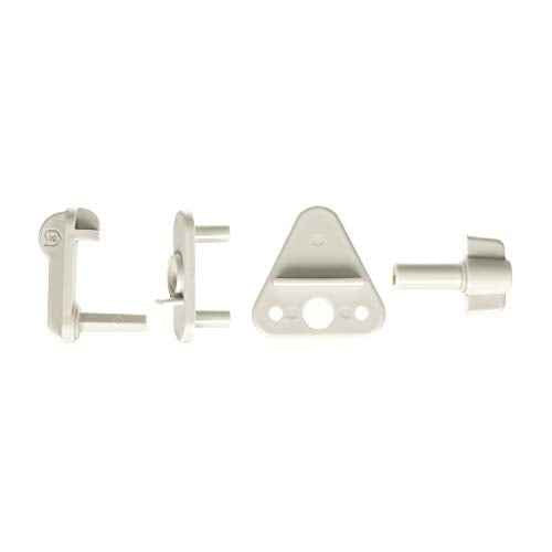 Attwood 11404-6 Pontoon Replacement Latch, Universal Sizing for Square Frames 1 Inch to 1 ¨ù Inch, Fits Left- or Right-Hinge Gate