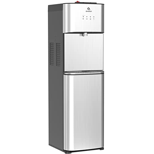 Avalon Self Cleaning Bottleless Water Cooler Water Dispenser - 3 Temperature Settings - Hot, Cold & Room Water, Durable St...