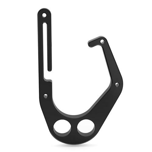 YJNBEST Aluminum Hook for Tree Climber, Quick & Easy One-Hand Removal & Installation of Chainsaws and Tools Inside The Hoo...