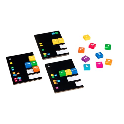Square One Board Game - Fast-Paced Engine-Building Strategy Game, Easy to Learn, Hard to Master, Perfect for Families, Kids & Adults, Ages 8+, 1-4 Players, 30-50 Minute Playtime, Made by Boarcubator