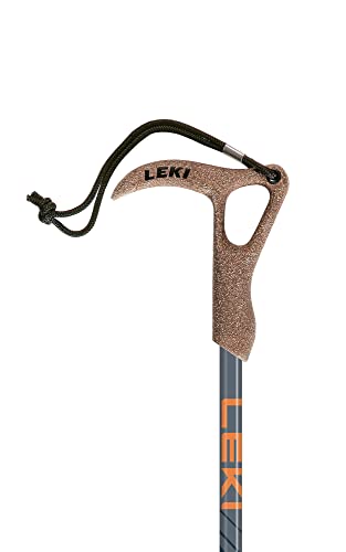 LEKI Wanderfreund High Fives Aluminum Adjustable Lightweight Walking Pole (Single) for Trekking & Hiking