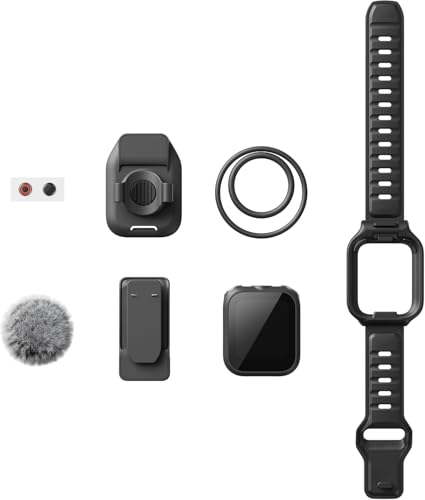 Insta360 GPS Preview Remote with Built-in Mic, All-in-one Remote Compatible with Insta360 Ace Pro 2 and X5 for Live Image ...