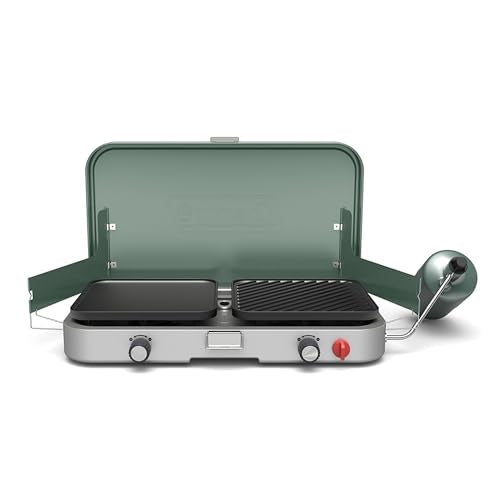 Coleman Cascade Camping Stove Collection – Portable Cooktops with up to 28,000 BTUs & Matchless Lighting, 1/2/3-Burner Opt...