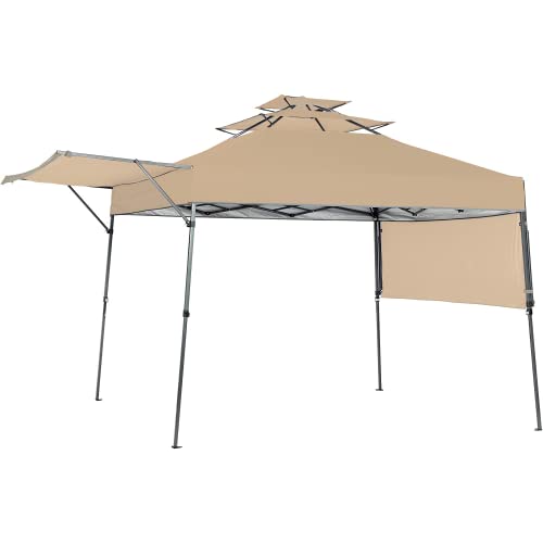Garden Winds Custom Fit Replacement Canopy Top Cover Compatible with The Quick Quik Shade Summit Triple Tier 10x10 Tent - ...