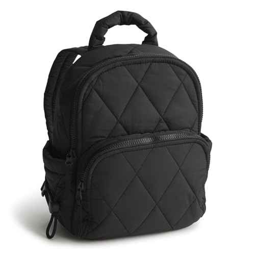 Vera Bradley Women's Featherweight Small Banbury Backpack, Moonless Night, One Size
