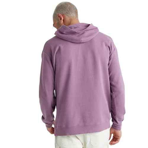 Hanes mens Originals Fleece Hoodie, Garment Dyed Hooded Sweatshirt, Unisex Fleece Pullover