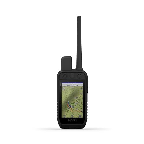 Garmin Alpha® 200 Plus, Rugged GPS Handheld, Track and Train Up to 20 Dogs, Sunlight Readable 3.5-inch Color Touchscreen D...