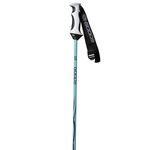 Goode SuperMax Whisp Ski Poles – Lightweight & Durable Carbon Composite Downhill Ski Poles for Men & Women – Shock-Absorbi...