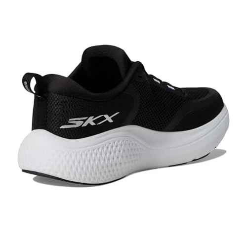 Skechers Women's Go Run Supersonic Max, Black/White, 8.5