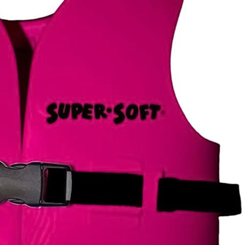 TRC Recreation Super Soft Child Size Medium Life Jacket USCG Approved Vinyl Coated Foam Swim Vest for Kids Swimming Pool a...