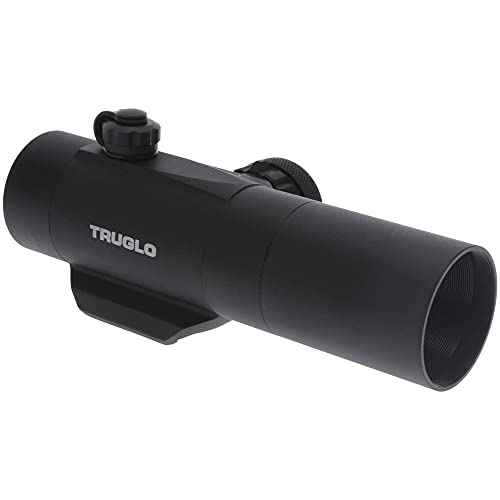TRUGLO GOBBLE-STOPPER 30mm 3-MOA Turkey Hunting Dual-Color Center Dot Sights with Multi-Coated Lenses, Available in Anodized Matte Black or Realtree Finish