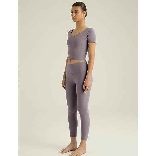 Colorfulkoala Women's Dreamlux High Waisted Workout Leggings Buttery Soft 21" Inseam Yoga Pants