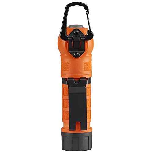 Streamlight 88832 PolyTac 90 LED Flashlight with Gear Keeper, Orange - 170 Lumens