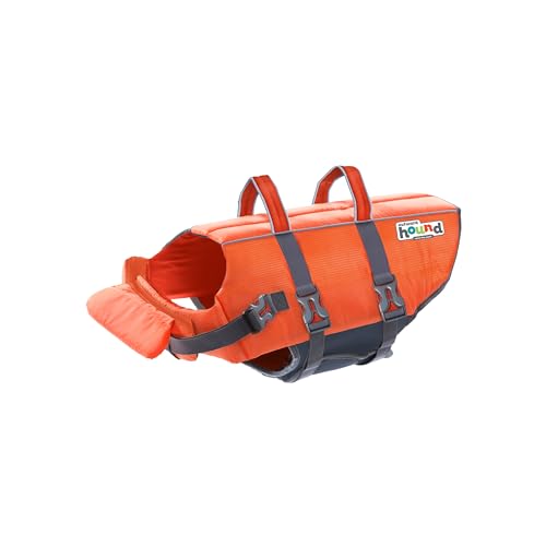Outward Hound Granby Splash Dog Life Jacket – Flotation Vest for Swimming & Boating, Maximum Buoyancy, All Skill Levels, 2...