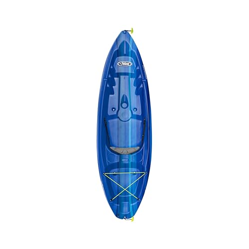 Pelican Sentinel 80X - Recreational Sit on top Kayak - Lightweight Patented Ram-X™ Material - Ergoform™ backrest - 8 ft