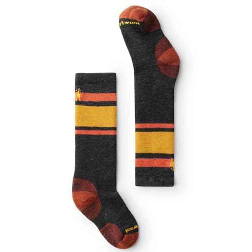 Smartwool Kids' Wintersport Stripe Full Cushion Over The Calf Socks