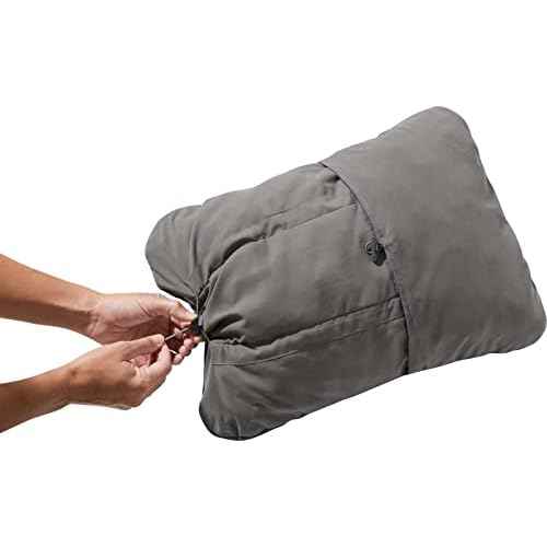 Therm-a-Rest Compressible Cinch Camping and Backpacking Pillow, Regular - 14 x 18 Inch, Warp Speed Print