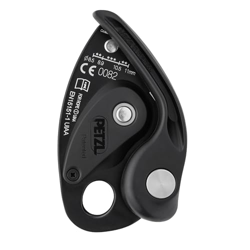 PETZL GRIGRI Belay Device - Belay Device with Cam-Assisted Blocking for Sport, Trad, and Top-Rope Climbing