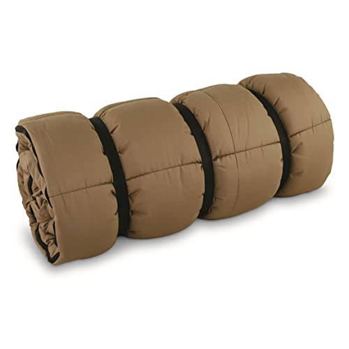 Guide Gear Sleeping Bag for Adults, Cold Weather, Winter, Hiking, Camping, Hunter, Canvas, -30 Degrees