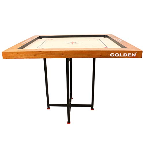 T TABAKH Click Simple Carrom Board Stand | Carrying Bag | Sturdy Grip | 24-Inch