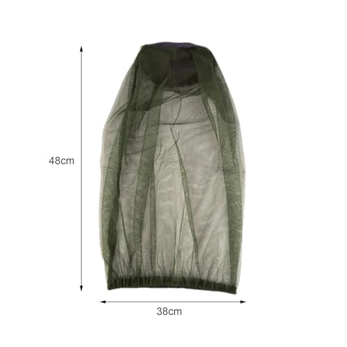 Outdoor Mosquito Head Net - Breathable & Portable Mesh Hat - Premium Mesh Face Shield for Men & Women for Camping,Fishing,...