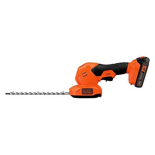 BLACK+DECKER 20V MAX* POWERCONNECT 3/8 in. Cordless Shear Shrubber Kit (BCSS820C1)