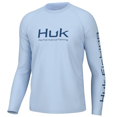 HUK Men's Pursuit Vented Long Sleeve Fishing Shirt (+30 UPF)