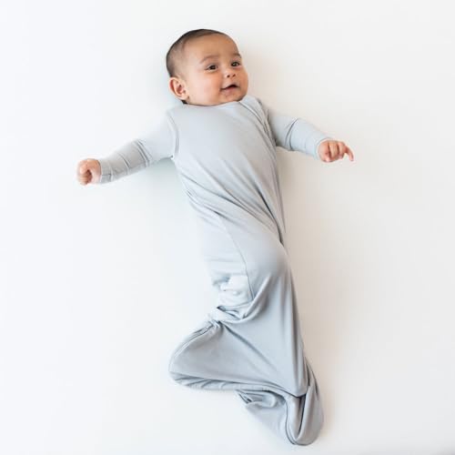 KYTE BABY Unisex Sleep Bag for Babies and Toddlers, 97% Rayon Made From Bamboo, 3% Spandex, 0.5 Tog (Small, Storm)