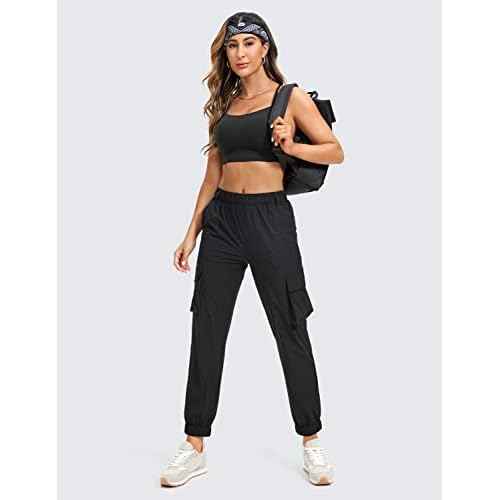 CRZ YOGA Butterluxe Womens Y-Back Racerback Sports Bra - Spaghetti Straps Wireless Scoop Neck Athletic Padded Yoga Tops