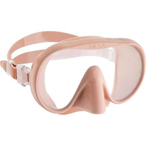 Cressi Adult Wide View Single Lens Comfortable Snorkeling Mask & Dry Snorkel - Musa & Scilla: Made in Italy