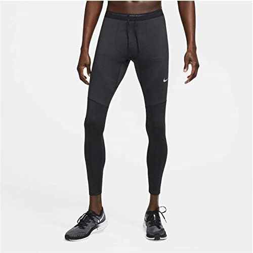 Men's Phenom Dri-FIT Running Tights (010 - Black/Reflective Silver)