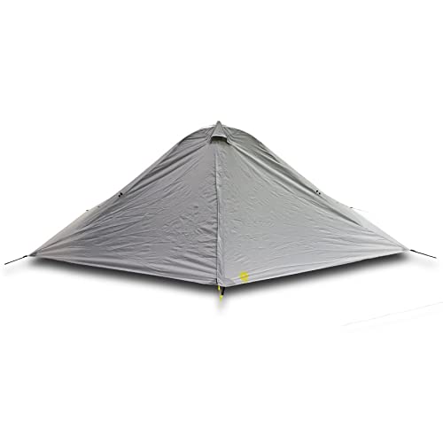 Six Moon Designs Lunar Duo Outfitter 2 Person Ultralight Backpacking Tent. 57 oz Gray. This Hiking or Backpacking Tent Pro...