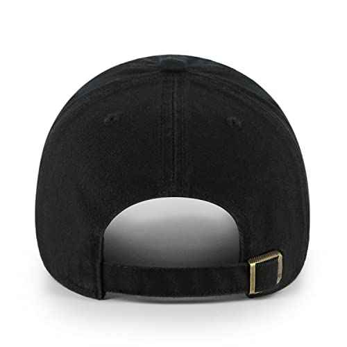 47 Los Angeles Dodgers Ballpark Clean Up Dad Hat Baseball Cap (Black/White/Pink)