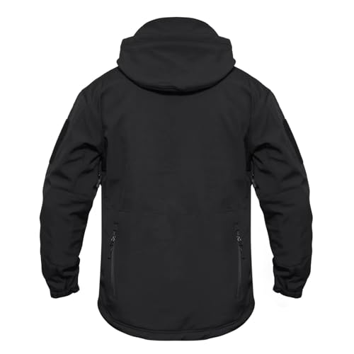 MAGCOMSEN Men's Jacket Tactical Performance Waterproof Softshell Jackets Fleece Lined Ski Snow Winter Windbreaker