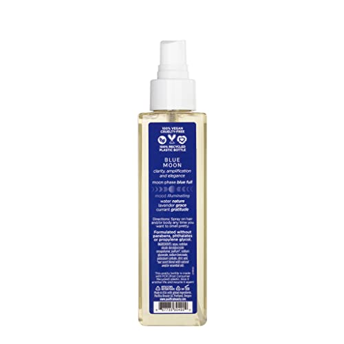 Pacifica Hair Perfume & Body Fragrance Spray Mist - Blue Moon with Lavender & Currant – Alcohol-Free, Vegan & Cruelty-Free, 6.5 oz