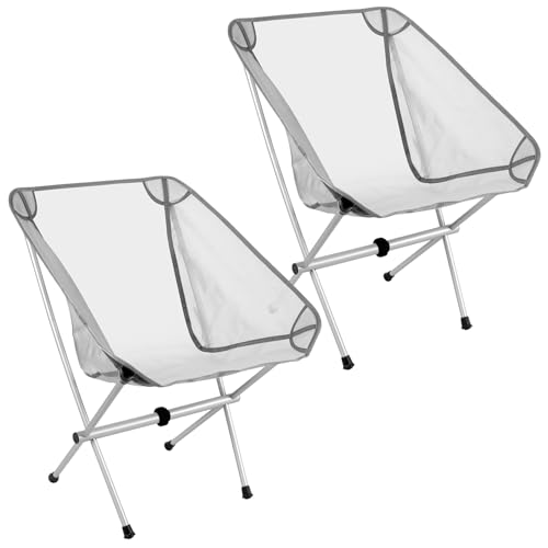 G2 GO2GETHER Ultra-Light Folding Camping Chair, All-Aluminum Frame, Surper Breathable Fabric, Easy to Carry, Compact Stora...