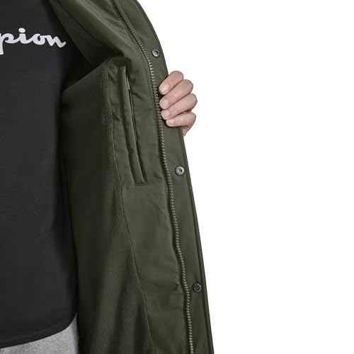 Champion mens Full Length Stadium Jacket With Fleece Lining