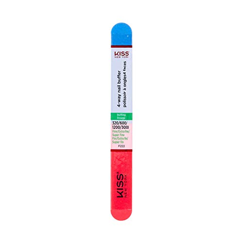 KISS Nail File 4 Way Ultra Shiner (12pcs) F222