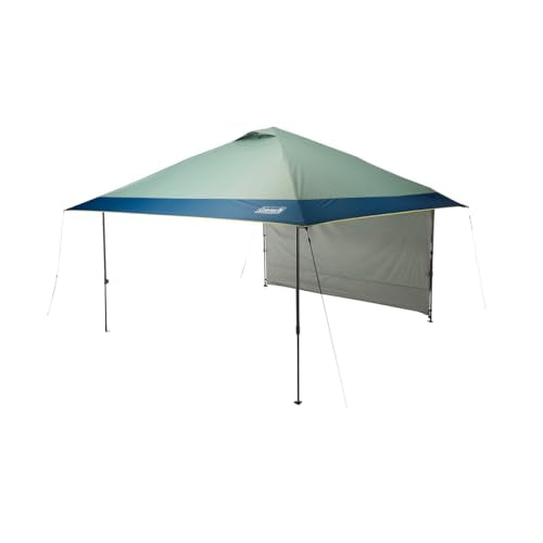 Coleman Oasis Instant Pop-Up Canopy Tent with Side Wall Attachment, Portable Shelter with Easy Setup & Takedown, Wheeled C...