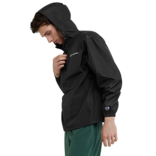 Champion Men's Jacket, Stadium Full-zip Jacket, Wind Resistant, Water Resistant Jacket for Men