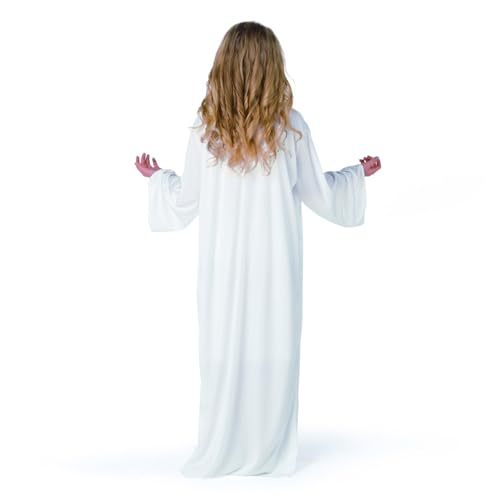 Fun Express Angel Costume for Girls Size 10-14 - Premium White Angel Dress for Kids Christmas Nativity Pageants | Biblical...